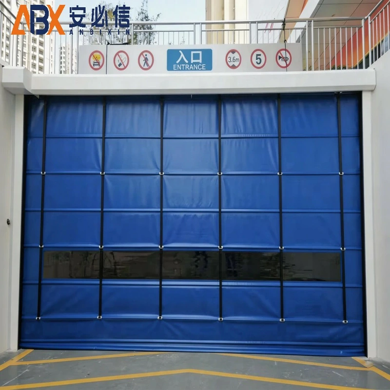 中山软帘堆积门
